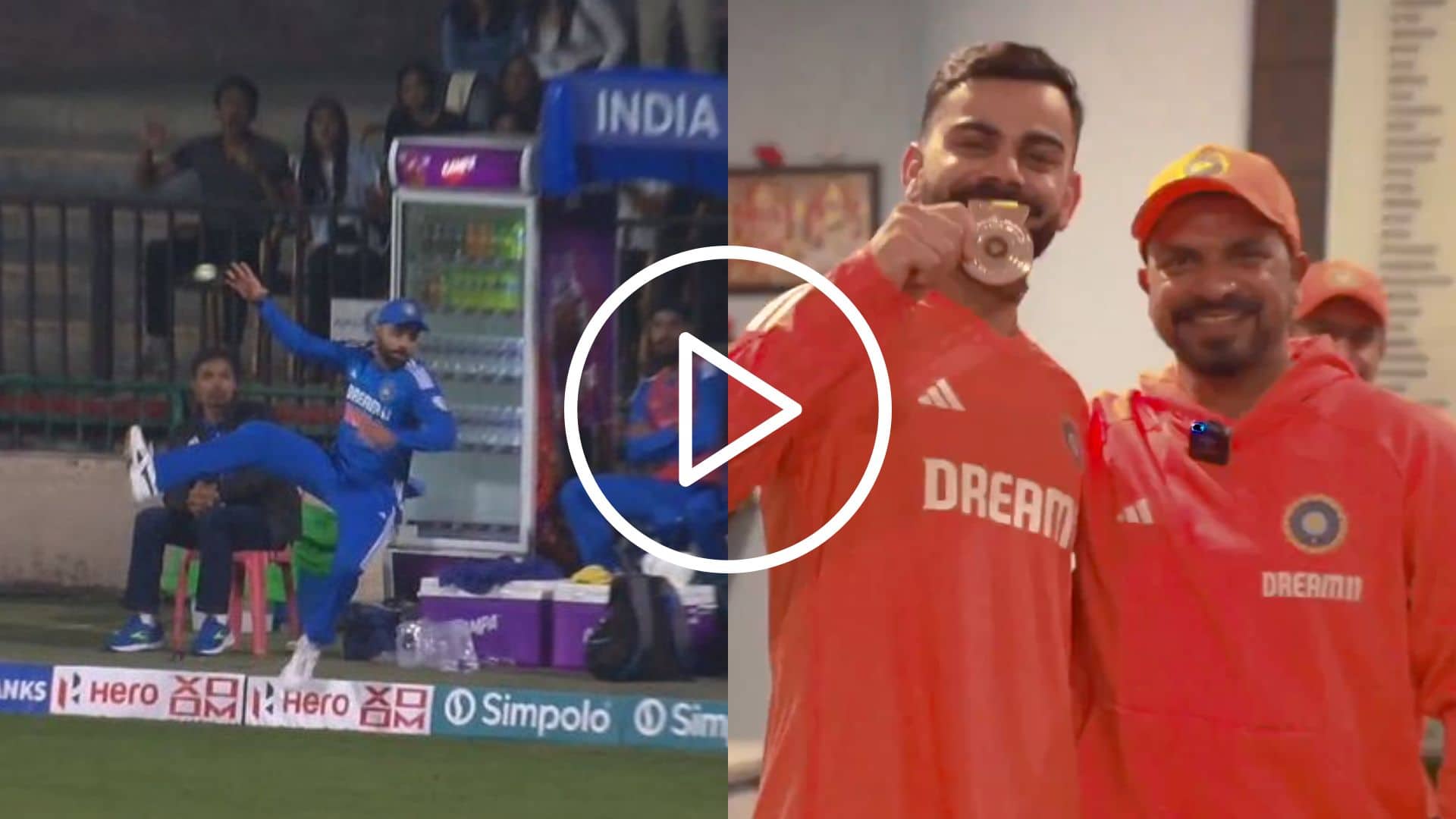 [Watch] Virat Kohli Clinches ‘Fielder Of The Series Medal’ After Stunning Flying Save In 3rd T20I